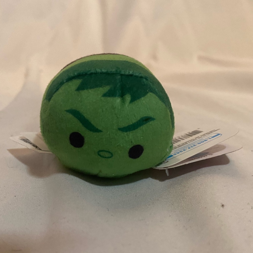 Hulk MINI squishmallow toy.
